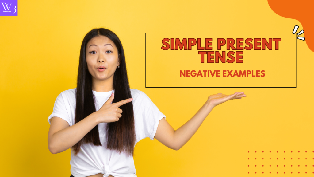 simple present tense negative examples in Bengali