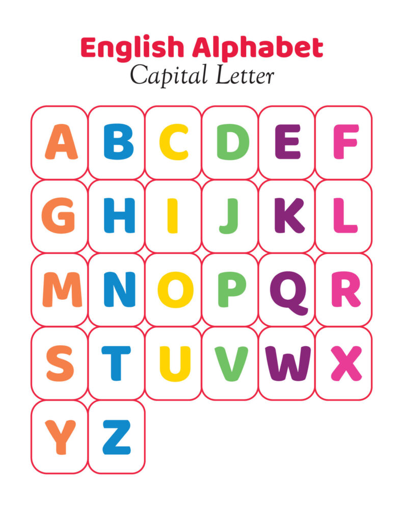 Capital Alphabet